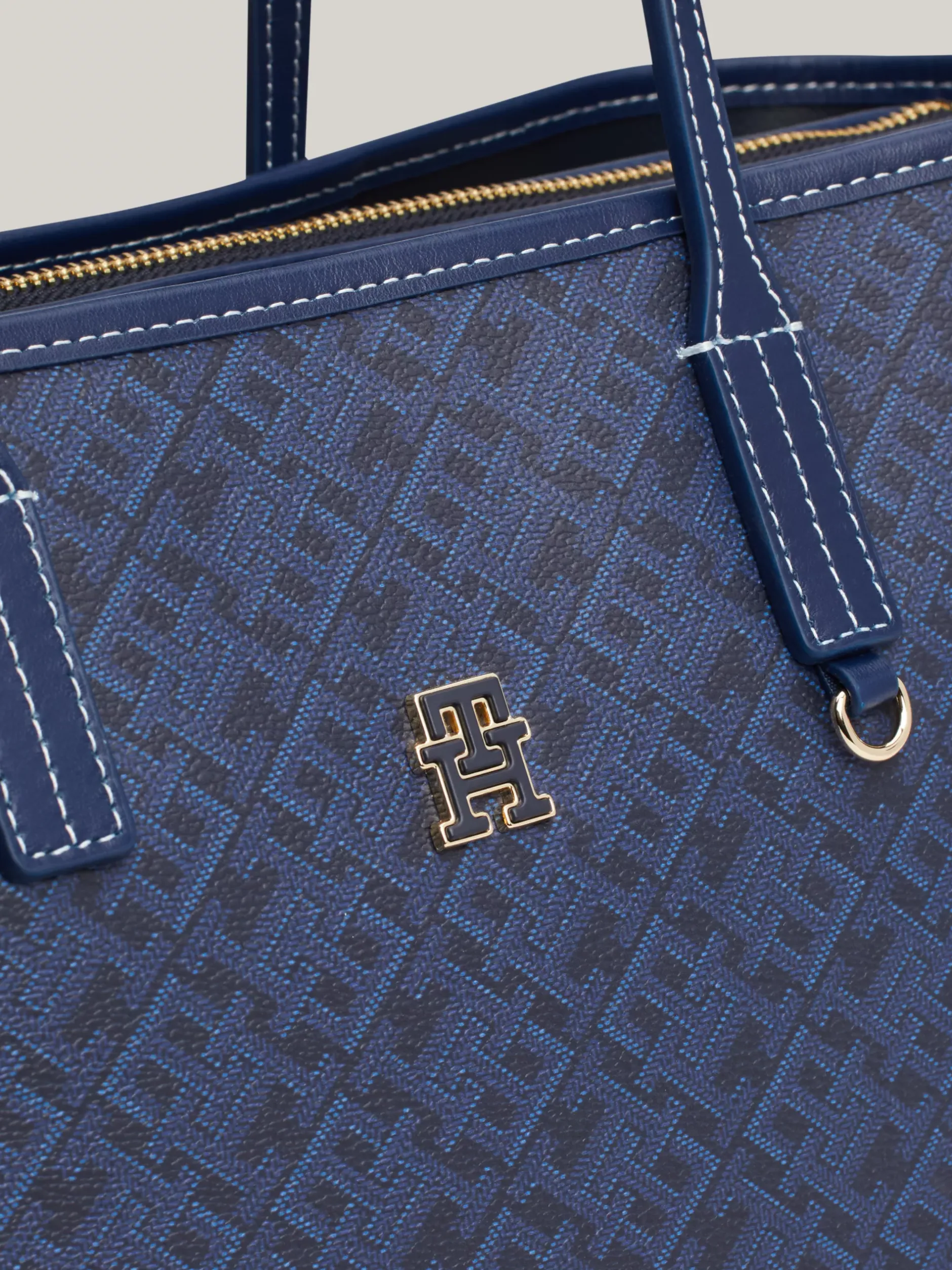 Torebki Tote*Tommy Hilfiger Torba TH Monoplay Z Przegrodą Na Laptopa SPACE BLUE