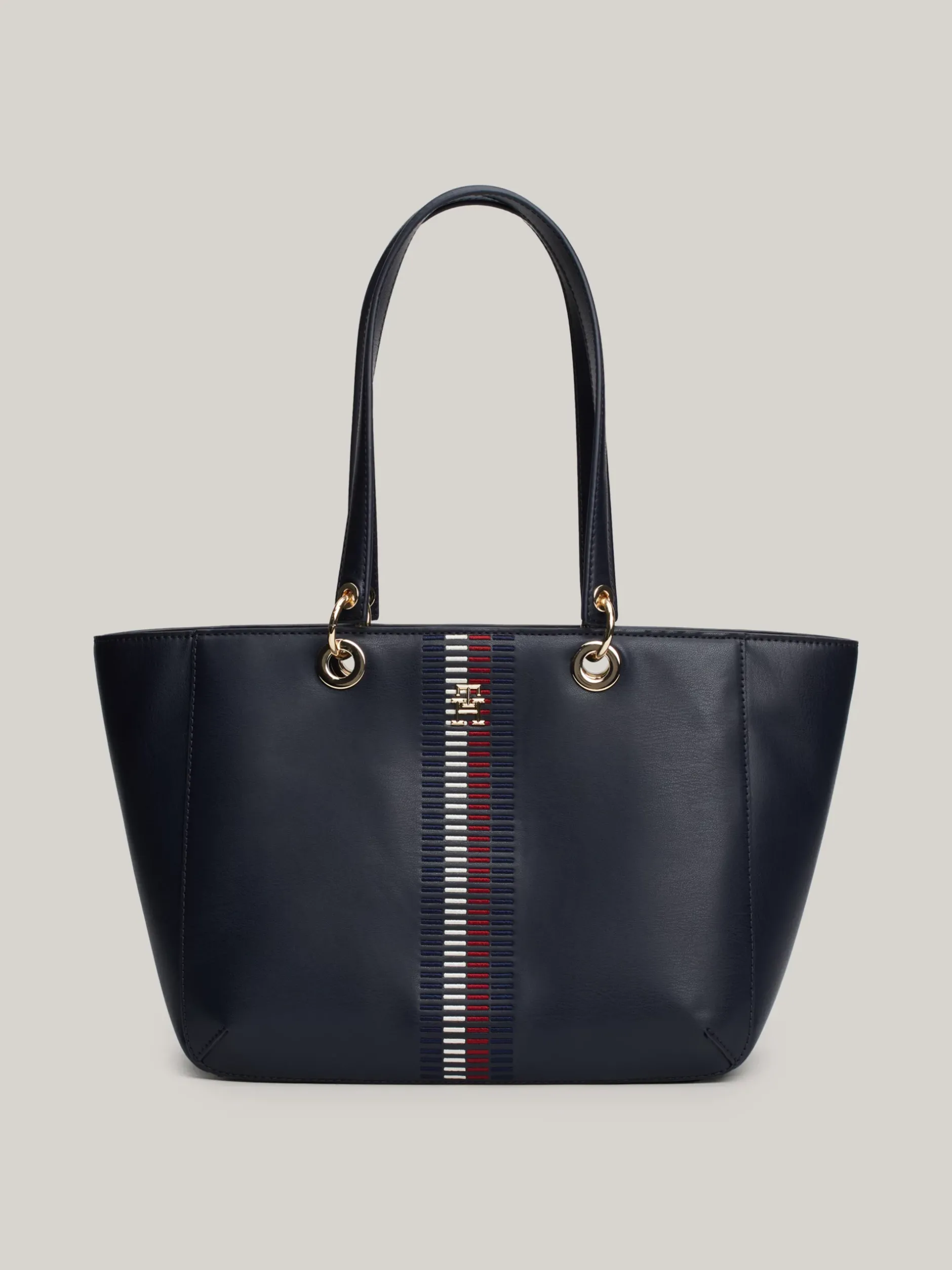 Torebki Tote*Tommy Hilfiger Torba Typu Tote Chic Z Monogramem TH SPACE BLUE