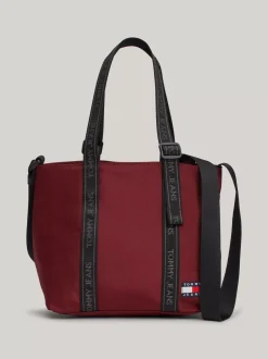 Torebki Tote*Tommy Hilfiger Torba Typu Tote Essential Z Logo DEEP ROUGE
