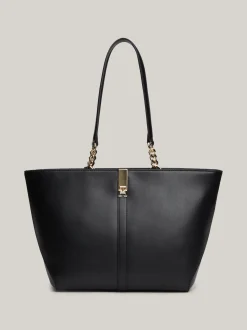 Torebki Tote*Tommy Hilfiger Torba Typu Tote Heritage BLACK