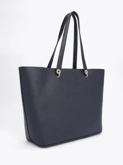 Torebki Tote*Tommy Hilfiger Torba Typu Tote TH Emblem SPACE BLUE