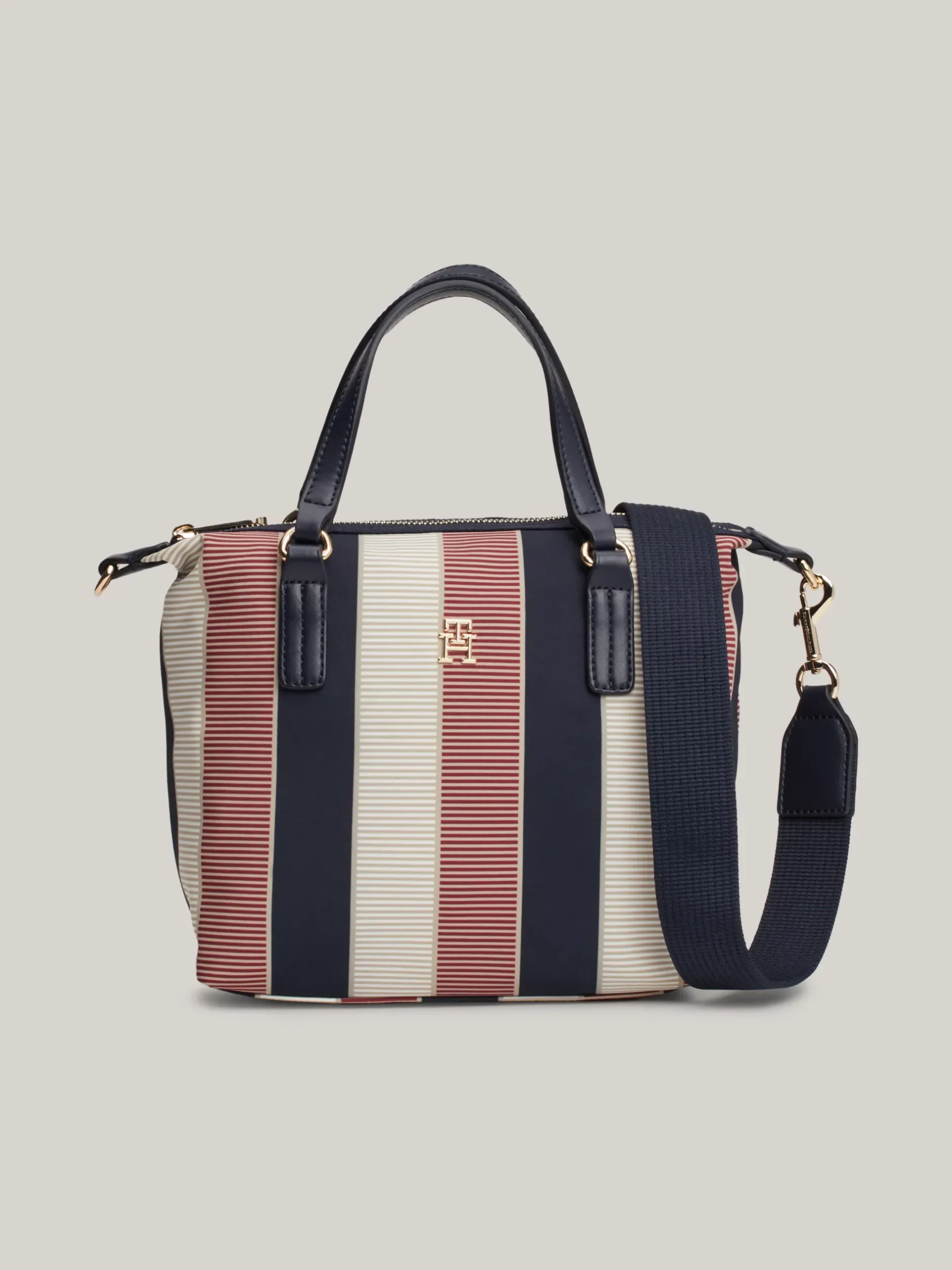 Torebki Tote*Tommy Hilfiger Torba Typu Tote TH Monogram BEIGE