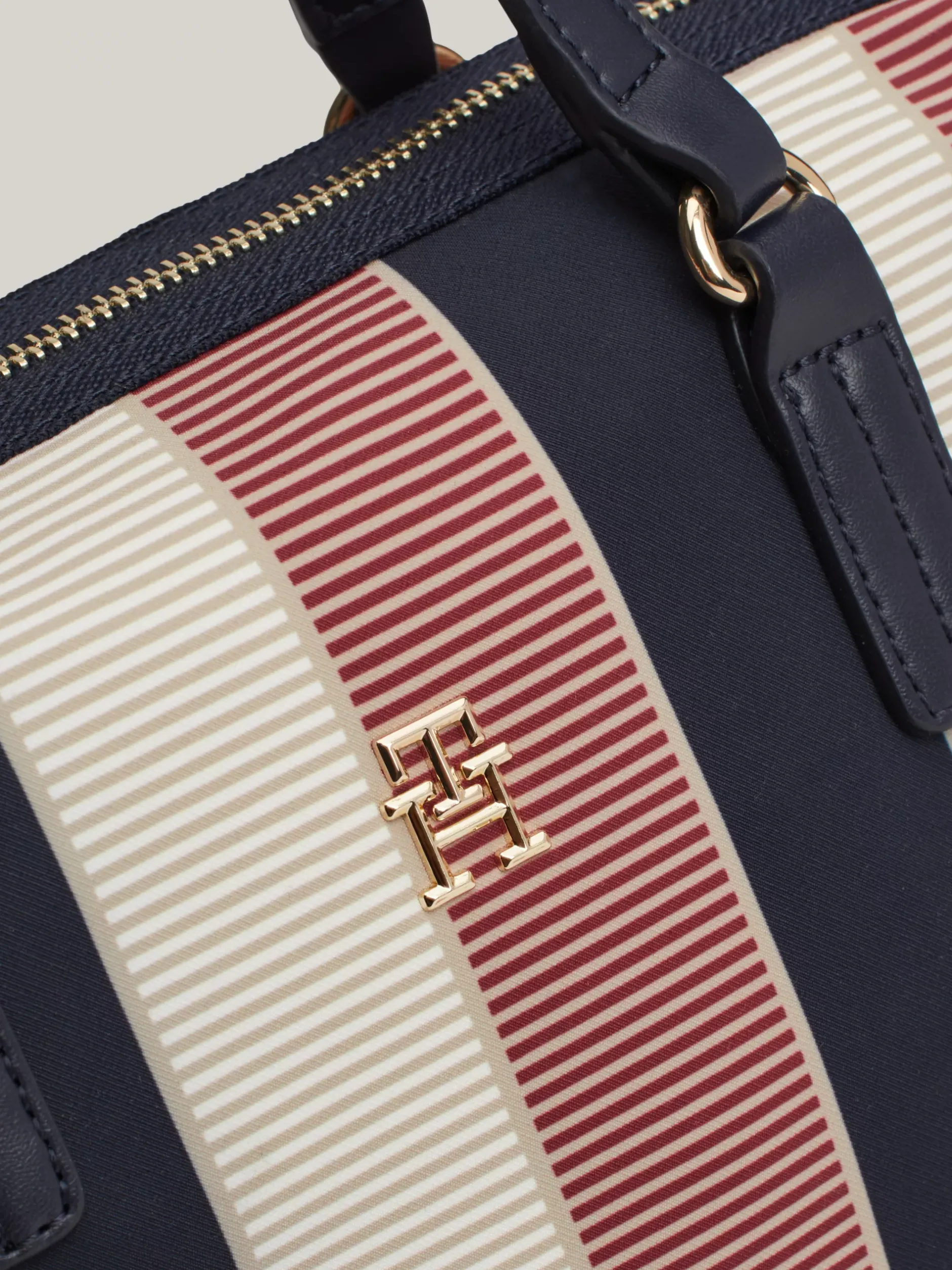 Torebki Tote*Tommy Hilfiger Torba Typu Tote TH Monogram BEIGE