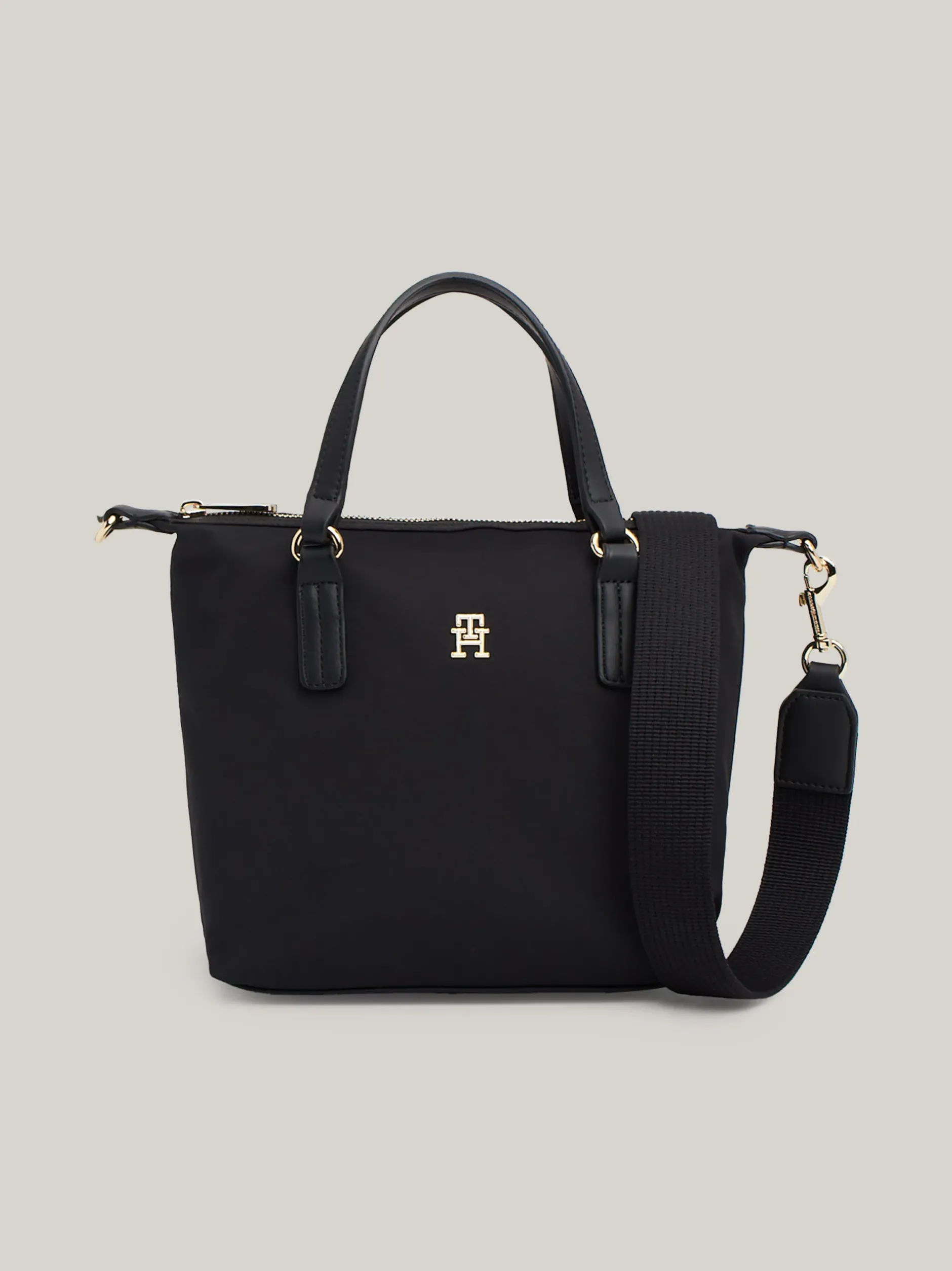 Torebki Tote*Tommy Hilfiger Torba Typu Tote TH Monogram BLACK
