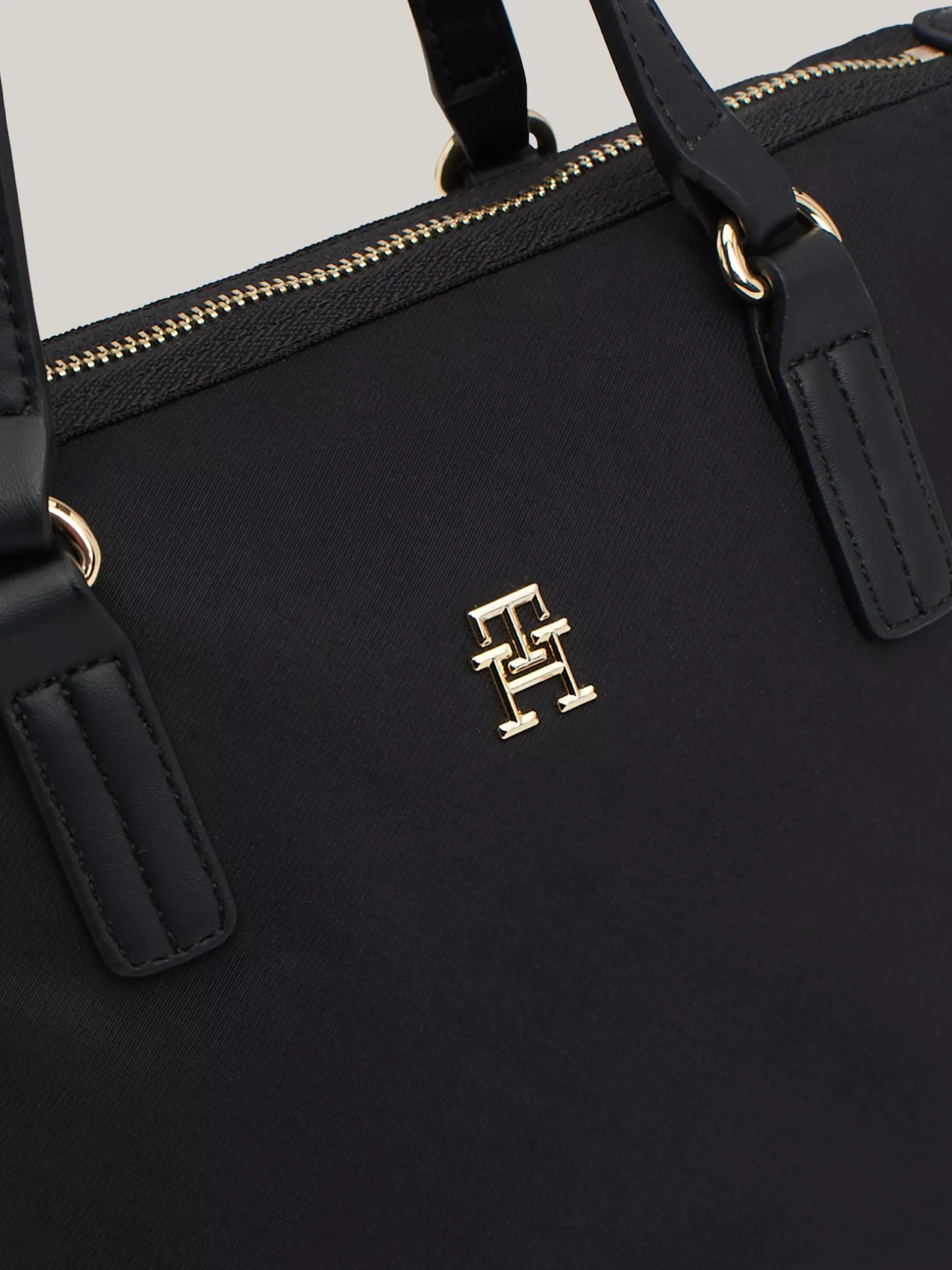 Torebki Tote*Tommy Hilfiger Torba Typu Tote TH Monogram BLACK