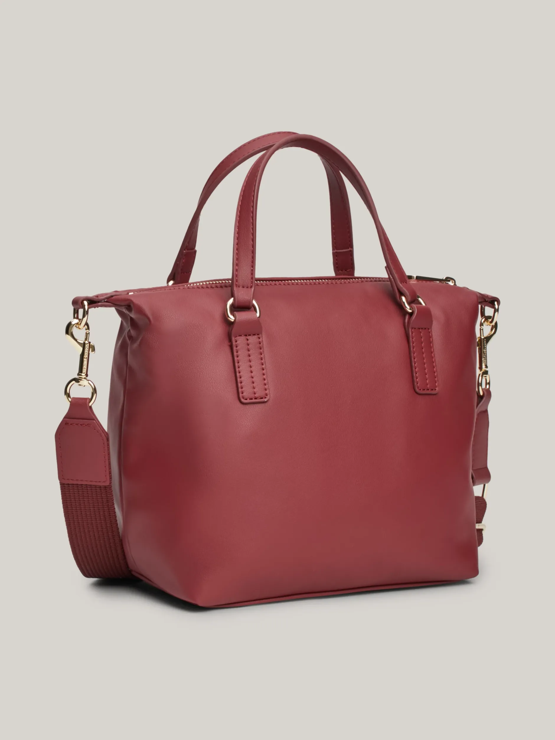 Torebki Tote*Tommy Hilfiger Torba Typu Tote TH Monogram ROUGE