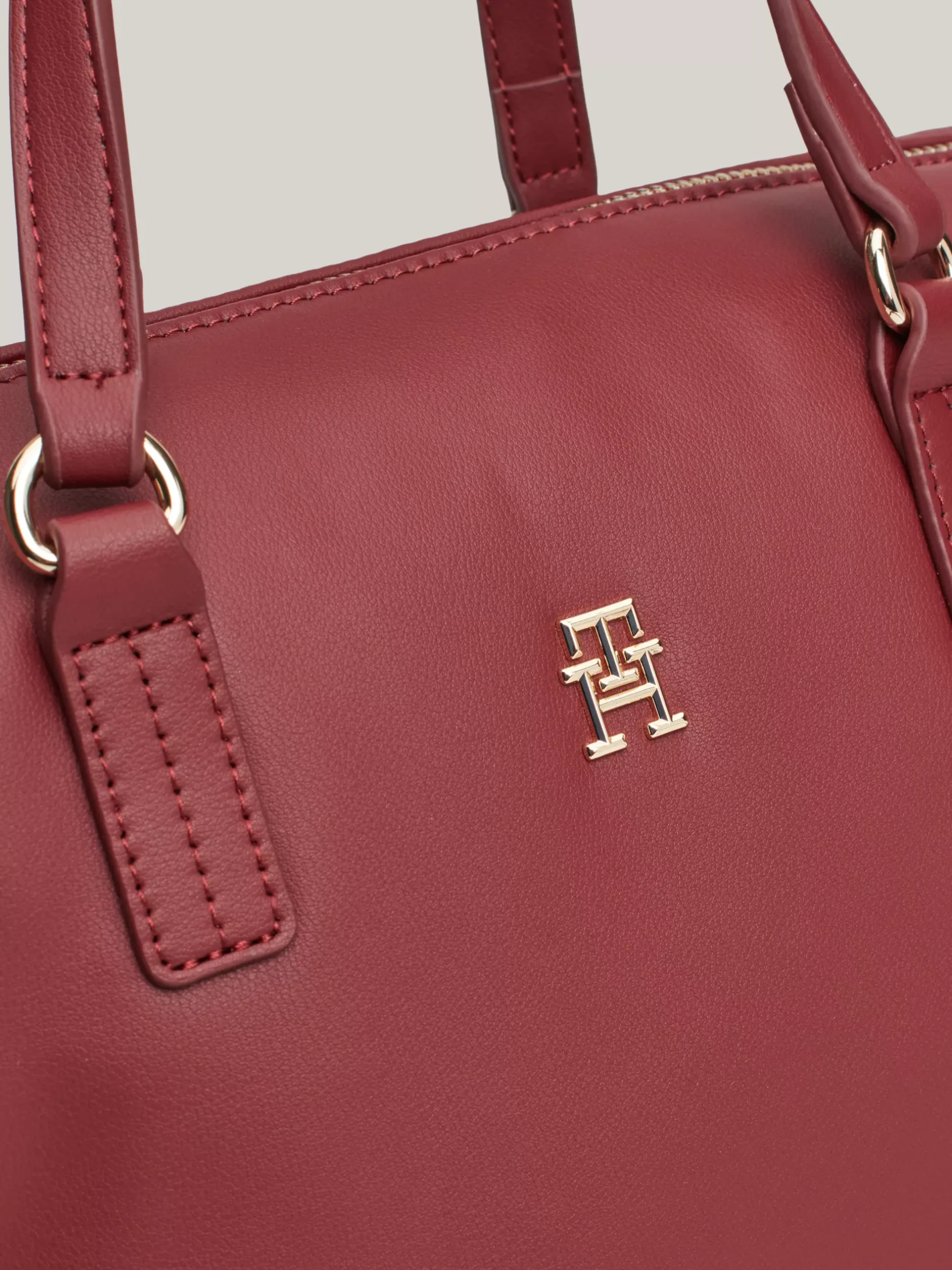 Torebki Tote*Tommy Hilfiger Torba Typu Tote TH Monogram ROUGE