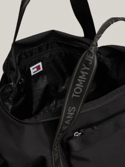 Duże Torby|Plecaki*Tommy Hilfiger Torba Weekendowa 2 W 1 Essential BLACK