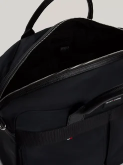 Duże Torby*Tommy Hilfiger Torba Weekendowa Z Logo BLACK