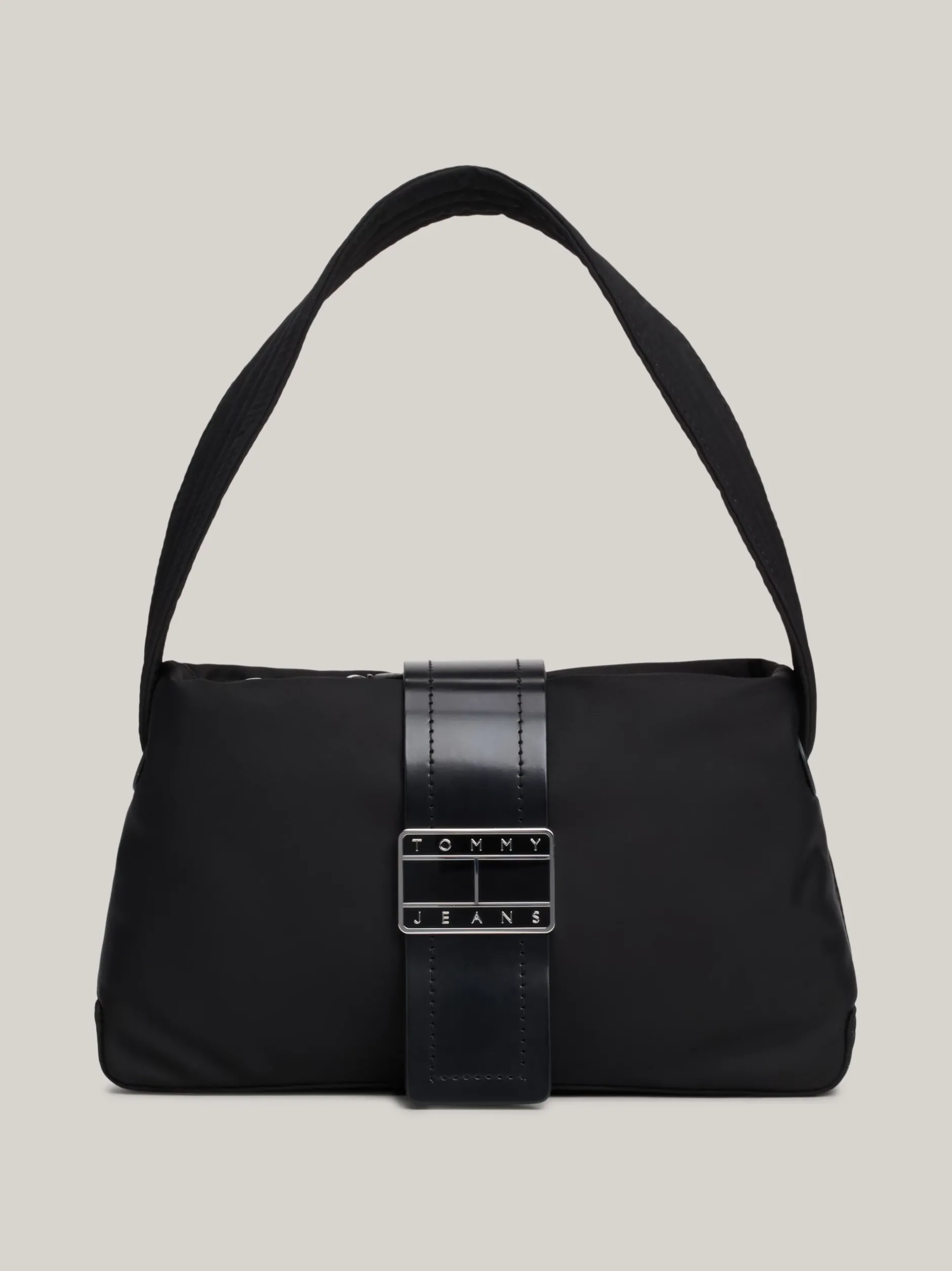 Torby Na Ramię*Tommy Hilfiger Torebka Na Ramię City Z Metalowym Logo BLACK