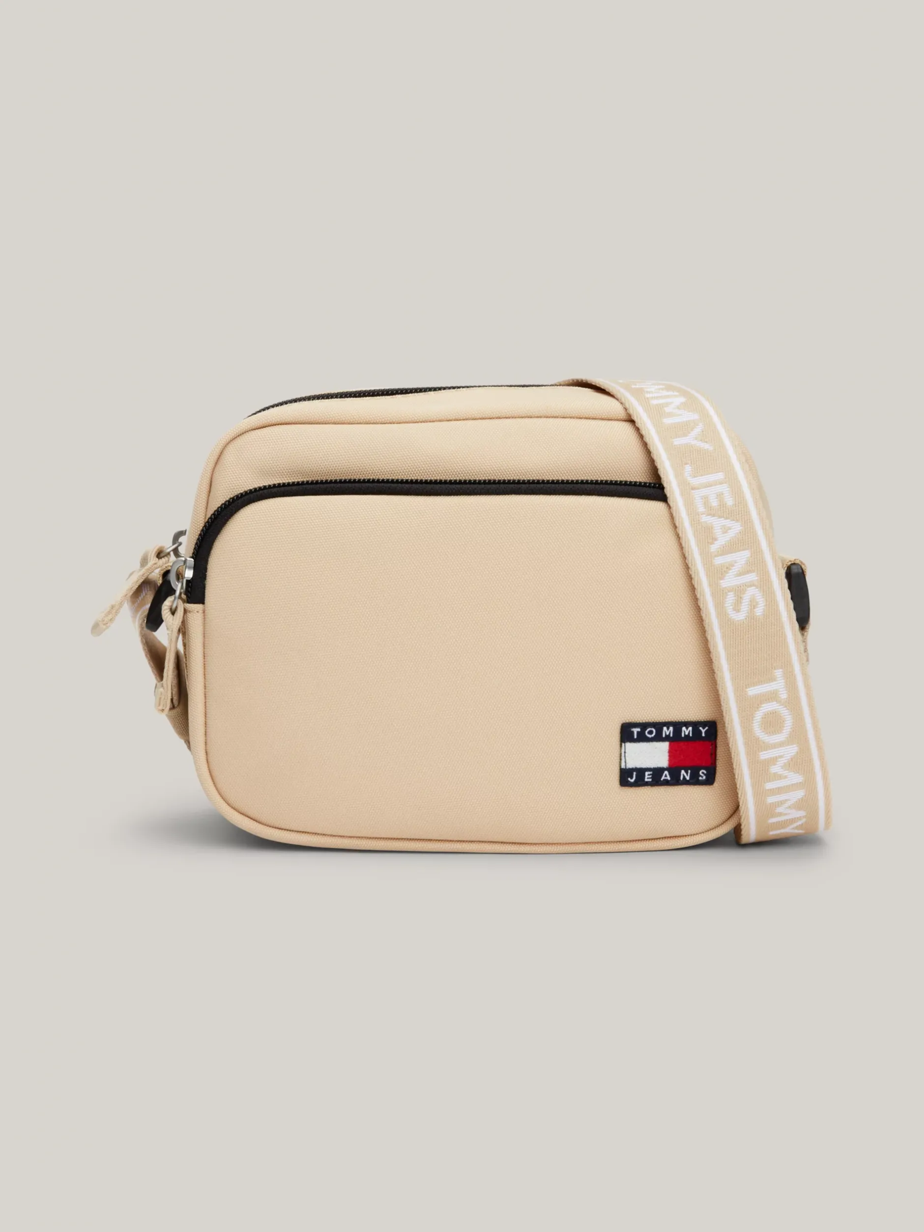 Torebki Na Pasku*Tommy Hilfiger Torebka Na Ramię Essential Z Logo GENTLE GOLD