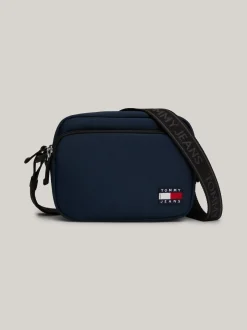 Torebki Na Pasku*Tommy Hilfiger Torebka Na Ramię Essential Z Logo DARK NIGHT NAVY