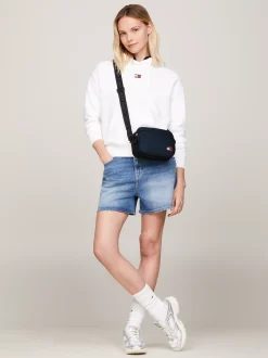 Torebki Na Pasku*Tommy Hilfiger Torebka Na Ramię Essential Z Logo DARK NIGHT NAVY
