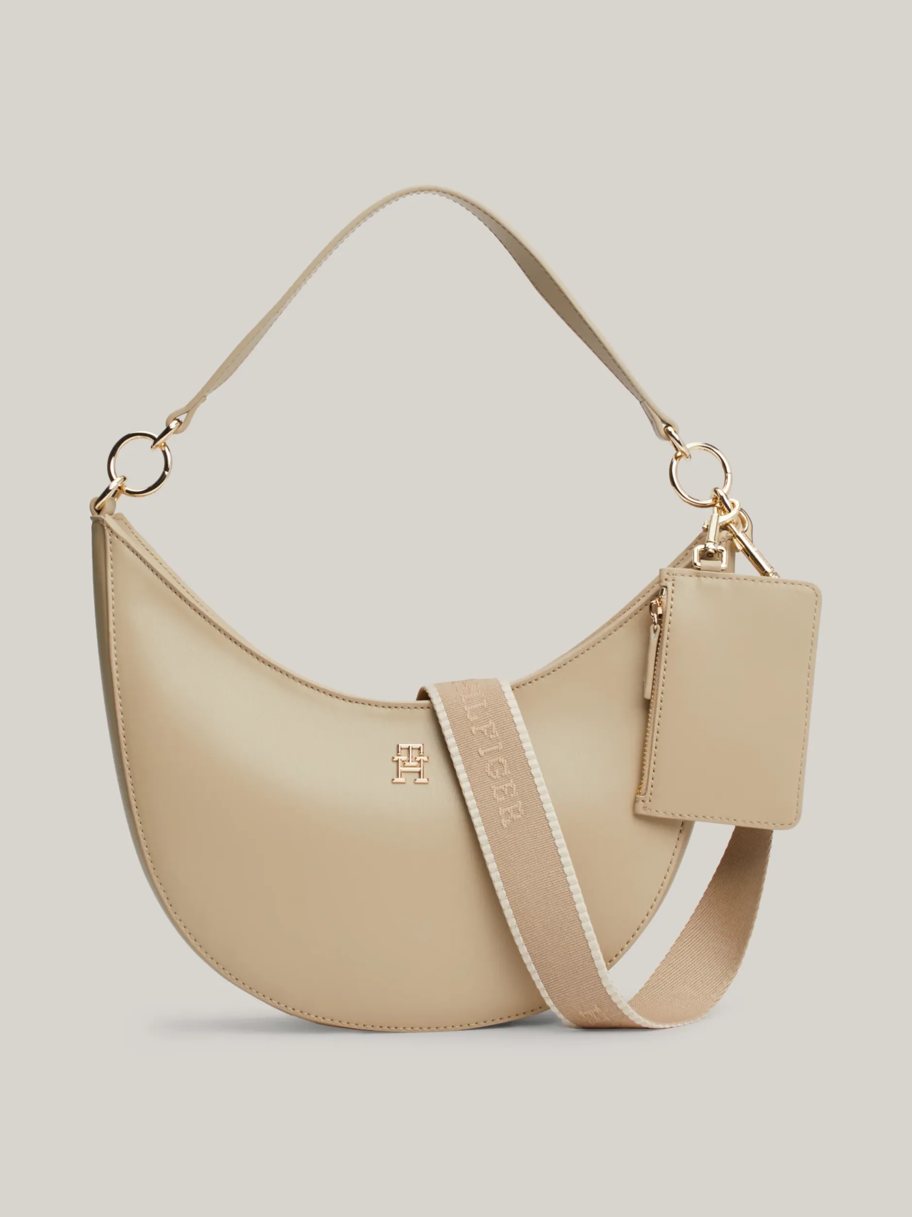 Torby Na Ramię*Tommy Hilfiger Torebka Na Ramię Hilfiger Monotype BEIGE