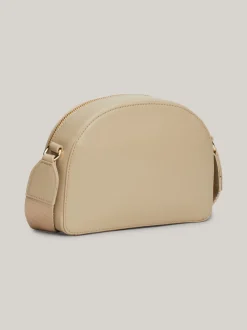 Torebki Na Pasku*Tommy Hilfiger Torebka Na Ramię Hilfiger Monotype BEIGE