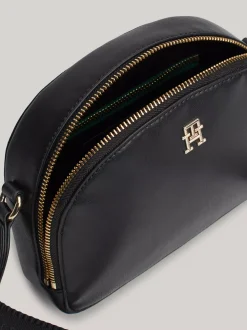 Torebki Na Pasku*Tommy Hilfiger Torebka Na Ramię Hilfiger Monotype BLACK