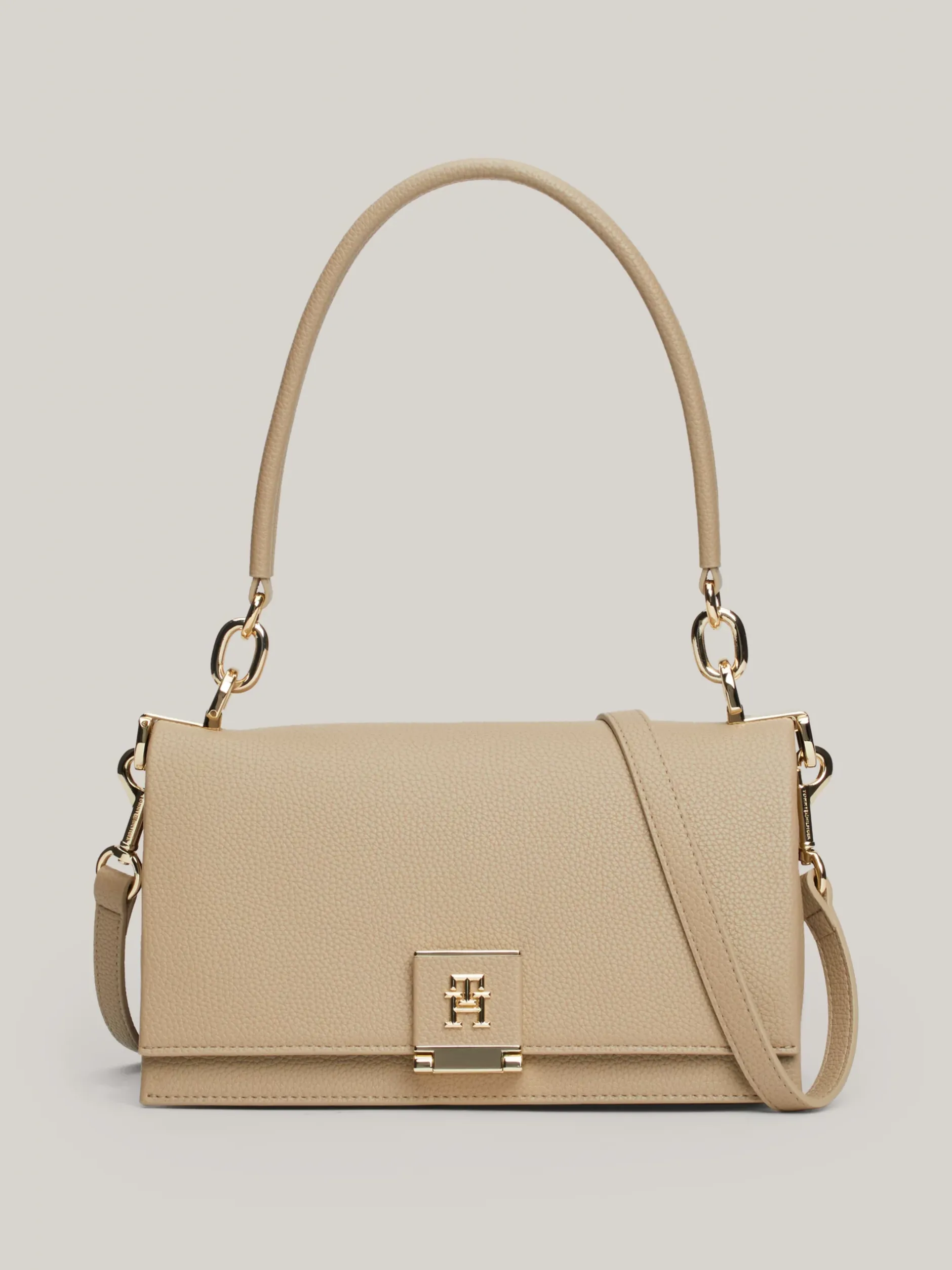 Torby Na Ramię*Tommy Hilfiger Torebka Na Ramię TH Monogram BEIGE
