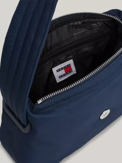 Torby Na Ramię*Tommy Hilfiger Torebka Na Ramię Z Logo DARK NIGHT NAVY