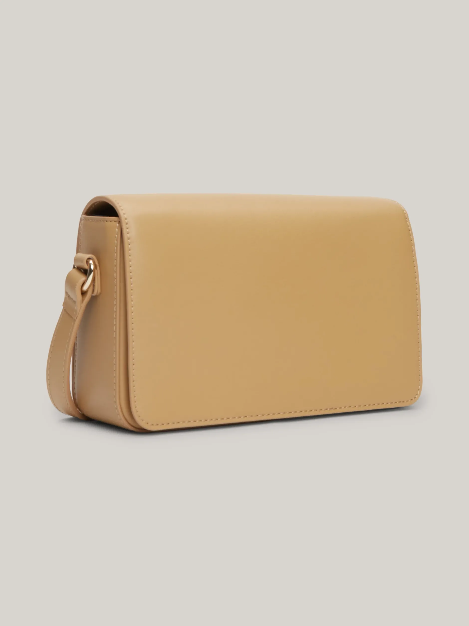 Torebki Na Pasku*Tommy Hilfiger Torebka Na Ramię Z Monogramem TH CLASSIC KHAKI