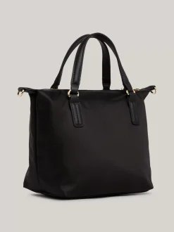 Torebki Tote*Tommy Hilfiger Torebka Typu Tote TH Emblem BLACK