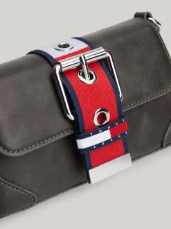 Torebki Na Pasku*Tommy Hilfiger Torebka Z Paskiem Z Grubego łańcuszka RETRO WASHED