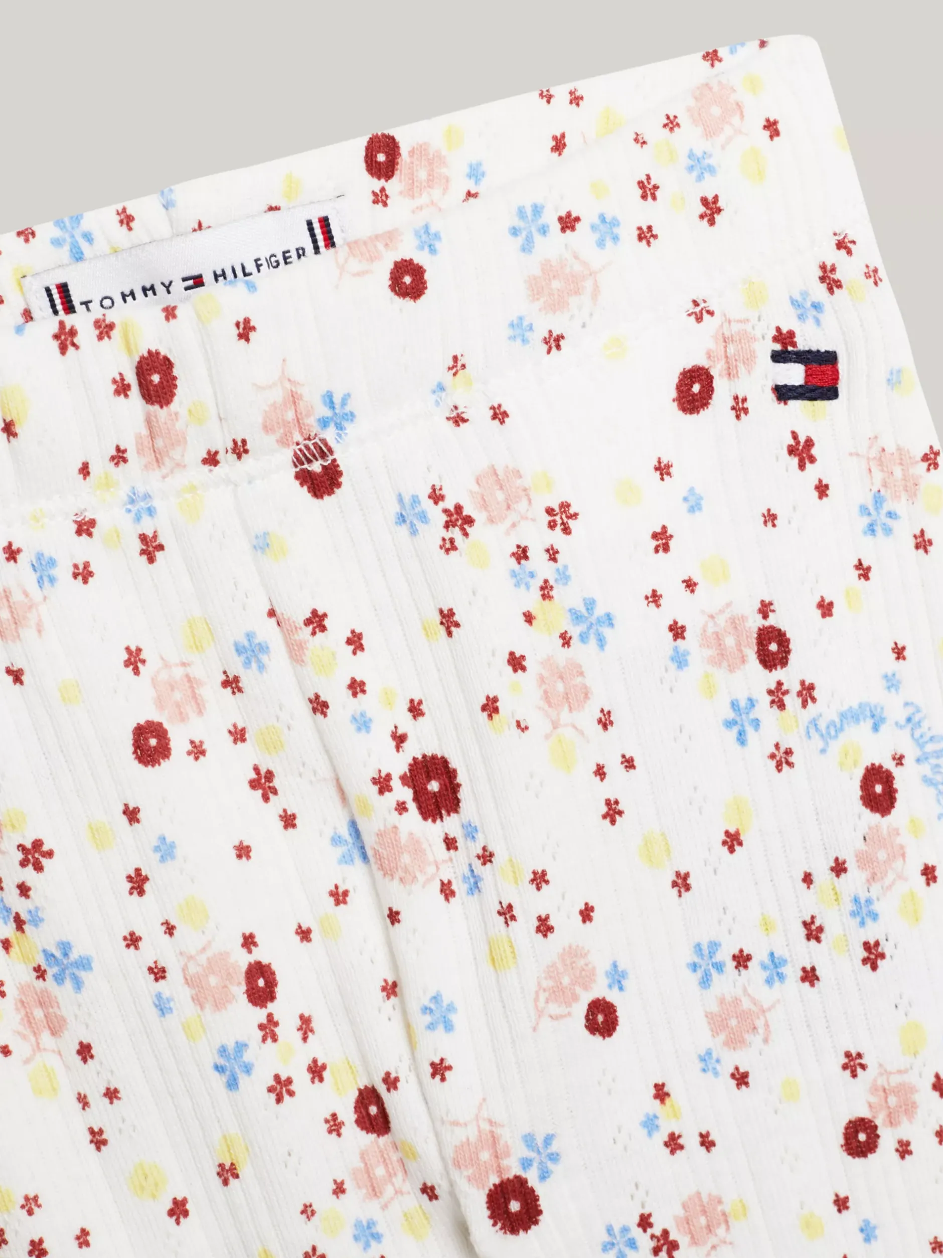 Dziewczynki|Chłopcy*Tommy Hilfiger Trzyczęściowy Komplet W Kwiaty ANCIENT WHITE FLOWER ALLOVER