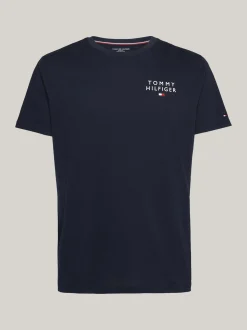 Stroje Domowe*Tommy Hilfiger T-shirt Lounge TH Original DESERT SKY