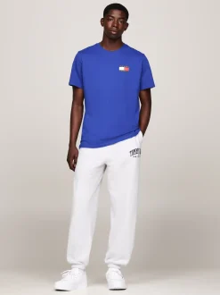 T-Shirty*Tommy Hilfiger T-shirt O Wąskim Kroju Z Logo BRIGHT BLUE