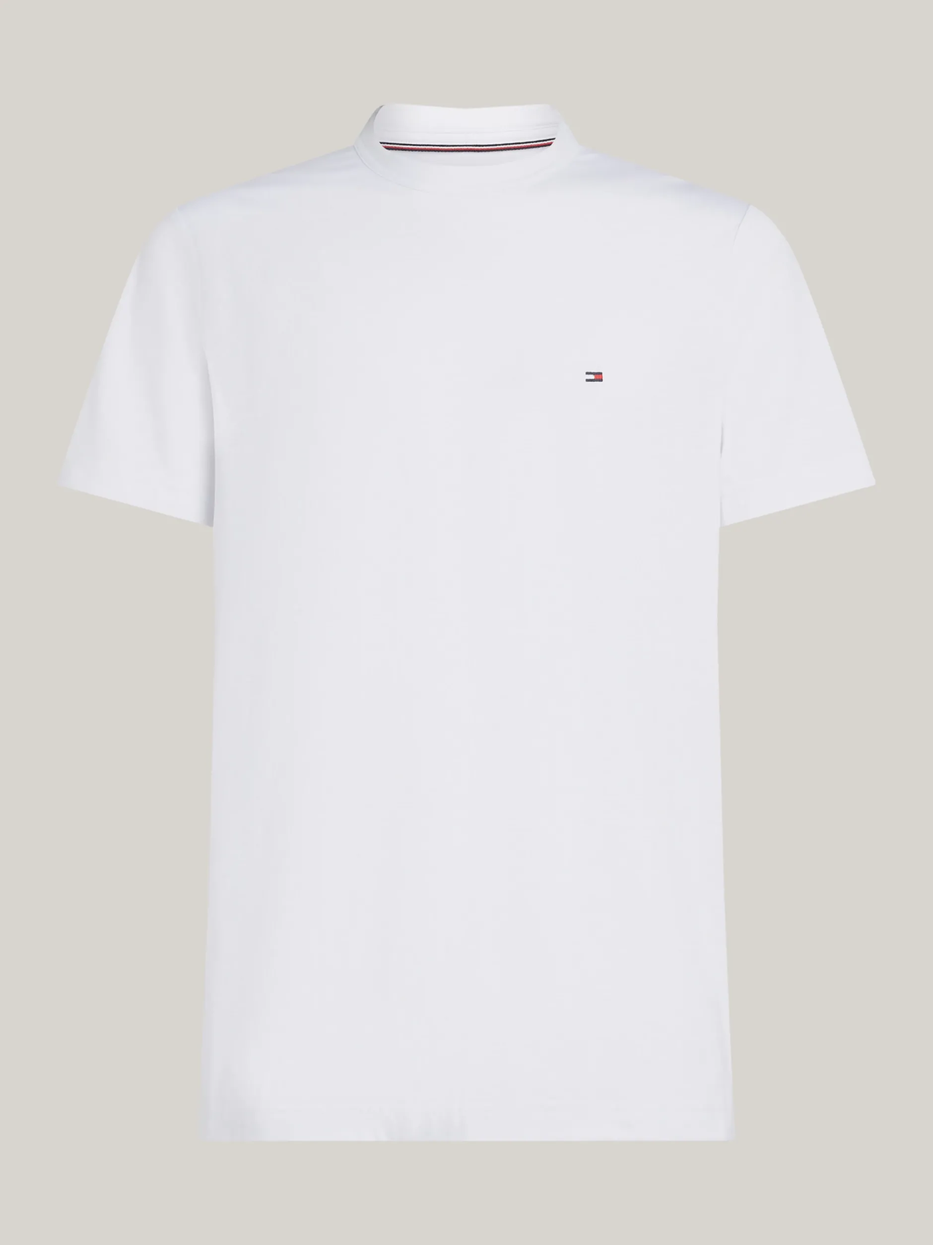 T-Shirty*Tommy Hilfiger T-shirt Pochłaniający Wilgoć WHITE