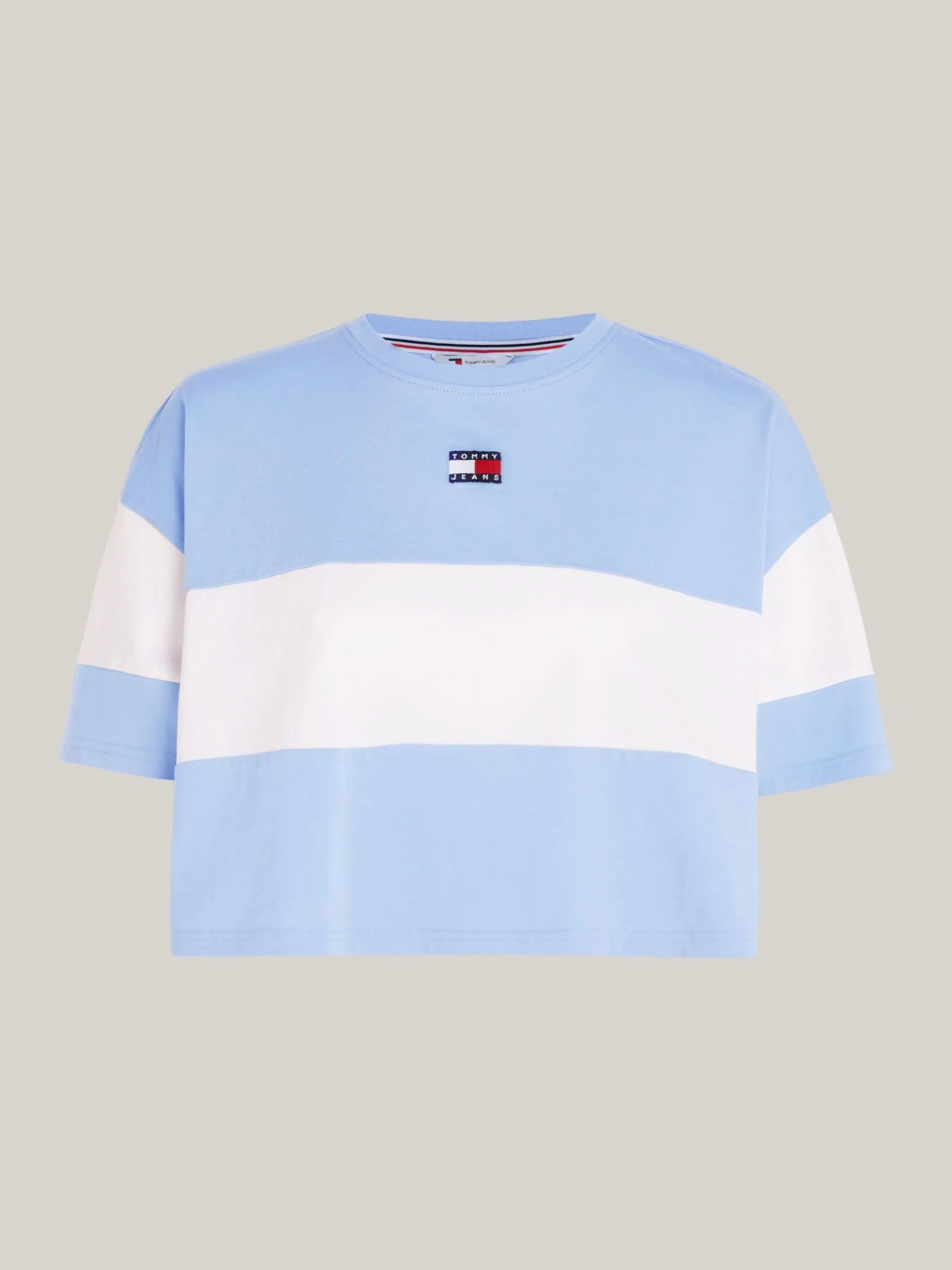 T-Shirty*Tommy Hilfiger T-shirt W Bloki Kolorów Z Naszywką WESTSIDE BLUE / MULTI