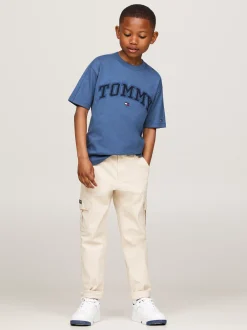 T-Shirty I Koszulki Polo*Tommy Hilfiger T-shirt W Uczelnianym Stylu Z Logo AEGEAN SEA
