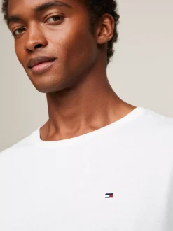 Stroje Domowe*Tommy Hilfiger T-shirt Z Bawełny WHITE