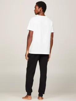 Stroje Domowe*Tommy Hilfiger T-shirt Z Bawełny WHITE