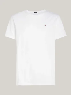 Stroje Domowe*Tommy Hilfiger T-shirt Z Bawełny WHITE