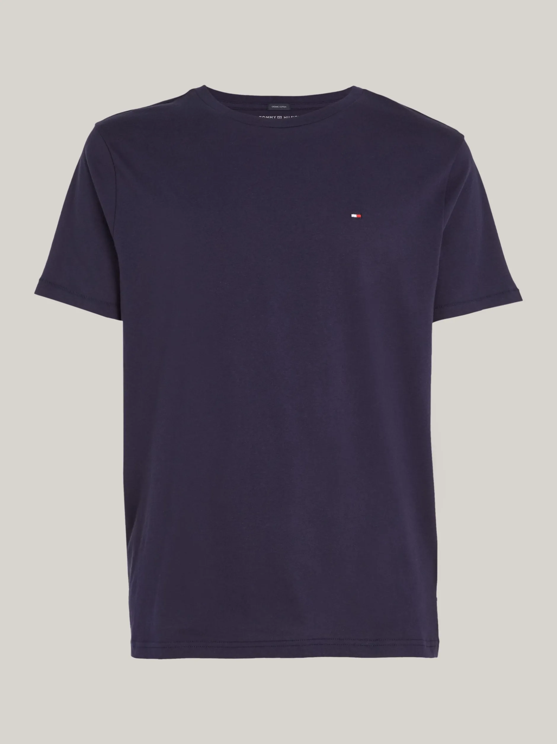 Stroje Domowe*Tommy Hilfiger T-shirt Z Bawełny NAVY BLAZER
