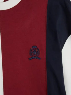T-Shirty*Tommy Hilfiger T-shirt Z Emblematem I Blokami Kolorów MULTI