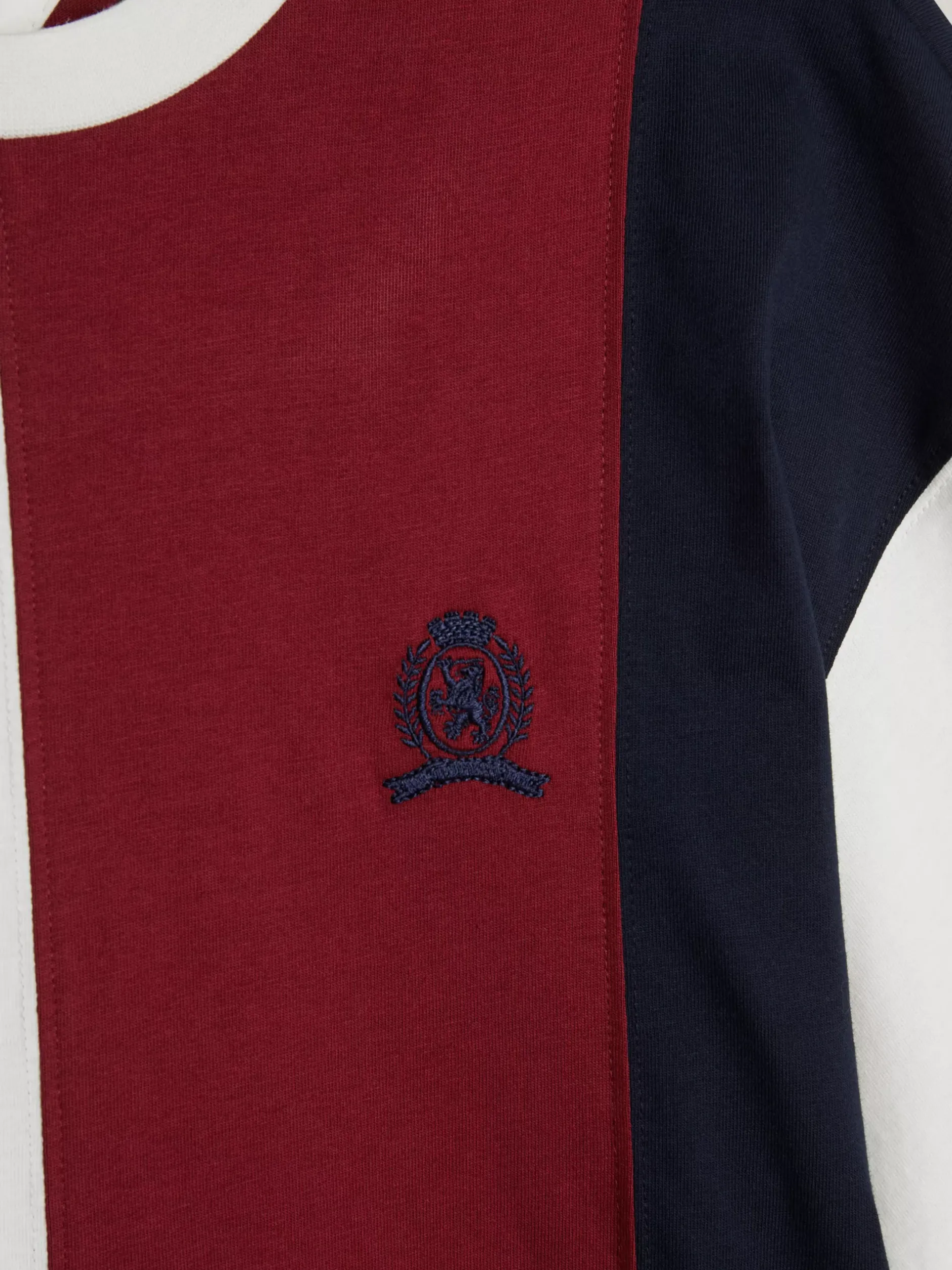 T-Shirty*Tommy Hilfiger T-shirt Z Emblematem I Blokami Kolorów MULTI