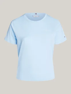 T-Shirty*Tommy Hilfiger T-shirt Z Kolekcji Curve 1985 Collection VESSEL BLUE