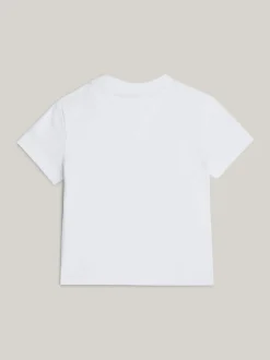 Dziewczynki|Chłopcy*Tommy Hilfiger T-shirt Z Logo Hilfiger Monotype WHITE