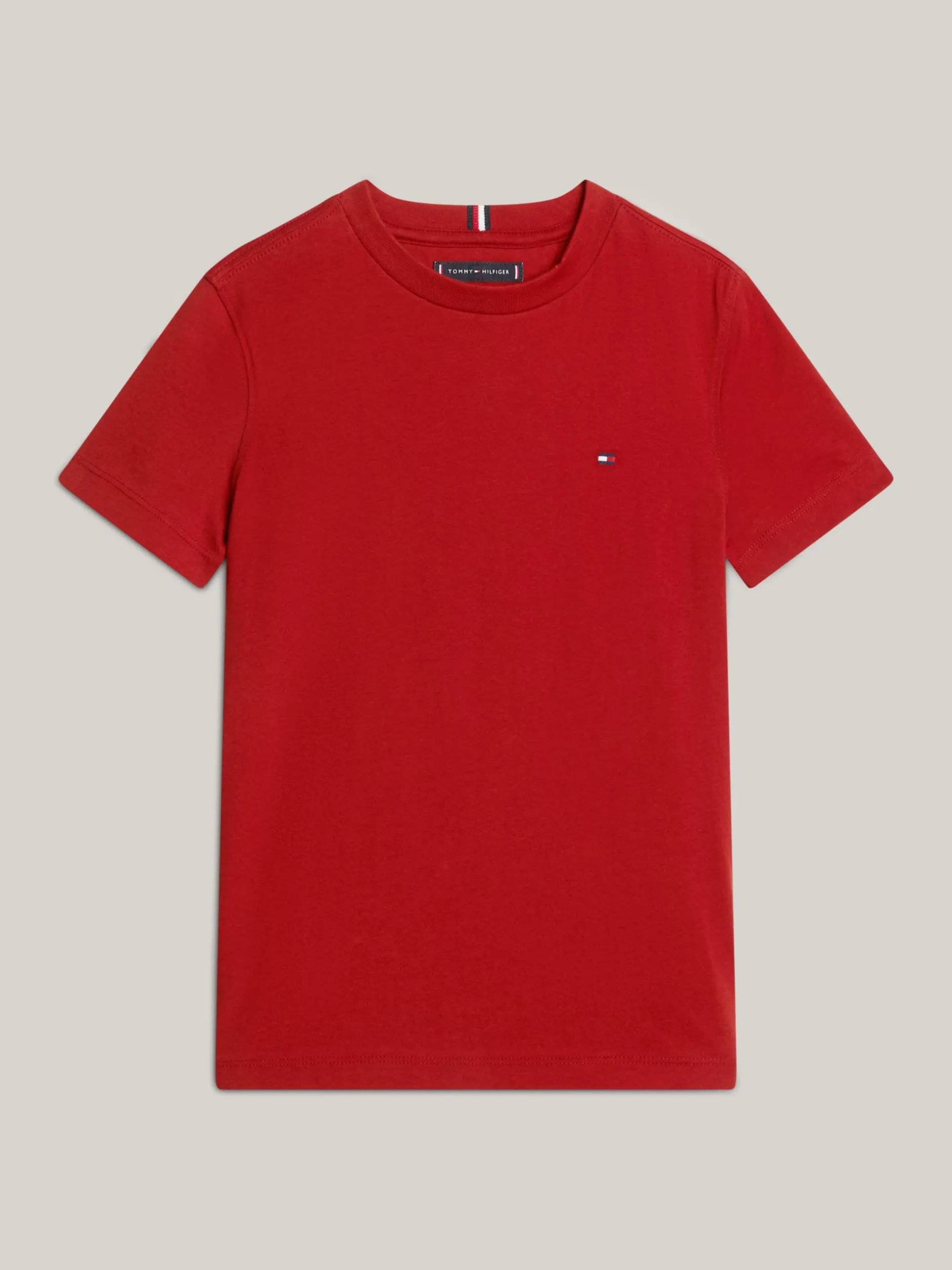 T-Shirty I Koszulki Polo*Tommy Hilfiger T-shirt Z Okrągłym Dekoltem DARK MAGMA