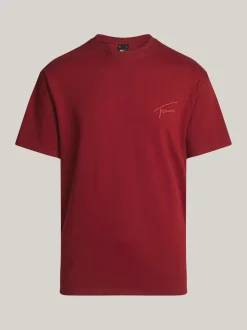 T-Shirty*Tommy Hilfiger T-shirt Z Okrągłym Dekoltem Z Logo RED CARPET