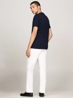 T-Shirty*Tommy Hilfiger T-shirt Z Wyszywanym Monogramem TH DESERT SKY