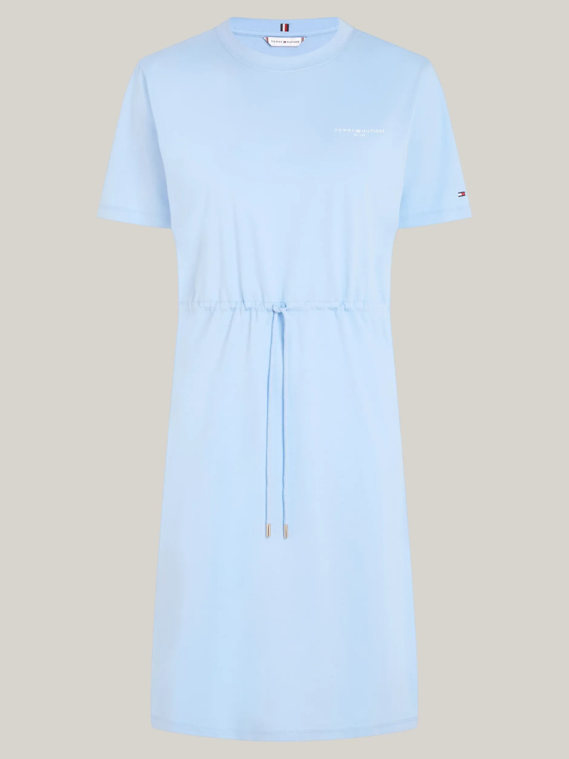 Sukienki*Tommy Hilfiger T-shirtowa Sukienka Mini 1985 Collection VESSEL BLUE