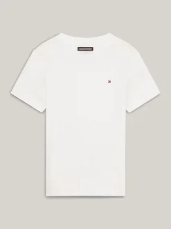 T-Shirty I Koszulki Polo*Tommy Hilfiger Uniwersalny T-shirt Z Bawełny Organicznej BRIGHT WHITE