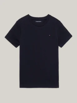 T-Shirty I Koszulki Polo*Tommy Hilfiger Uniwersalny T-shirt Z Bawełny Organicznej SKY CAPTAIN