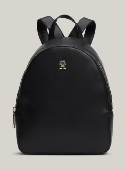 Plecaki*Tommy Hilfiger Usztywniany Plecak Hilfiger Monotype BLACK
