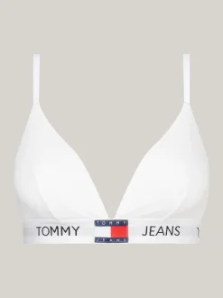 Biustonosze|Bielizna*Tommy Hilfiger Usztywniony Biustonosz Typu Bralette Heritage WHITE