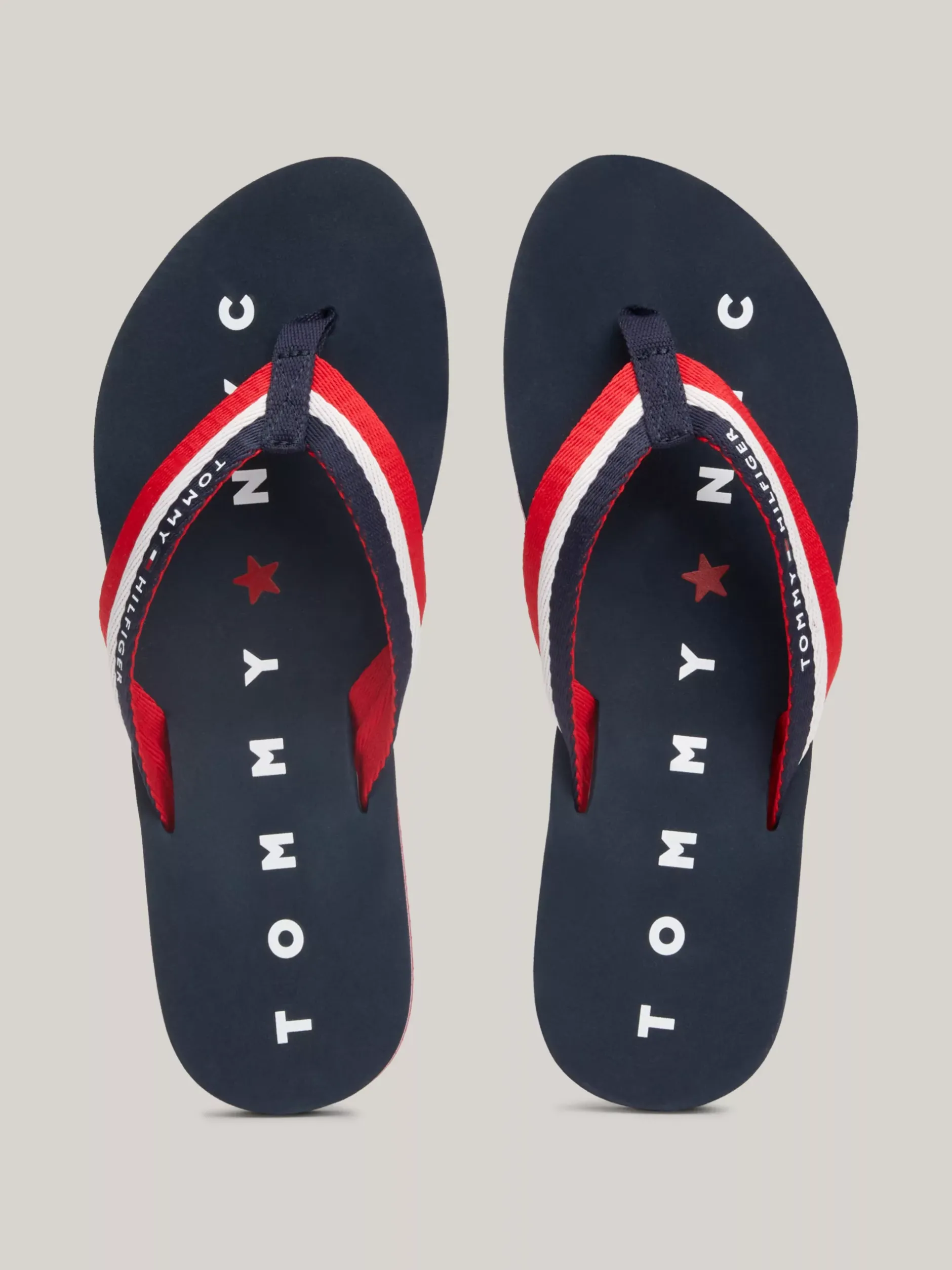 Sandały*Tommy Hilfiger Webbing Beach Sandals MIDNIGHT