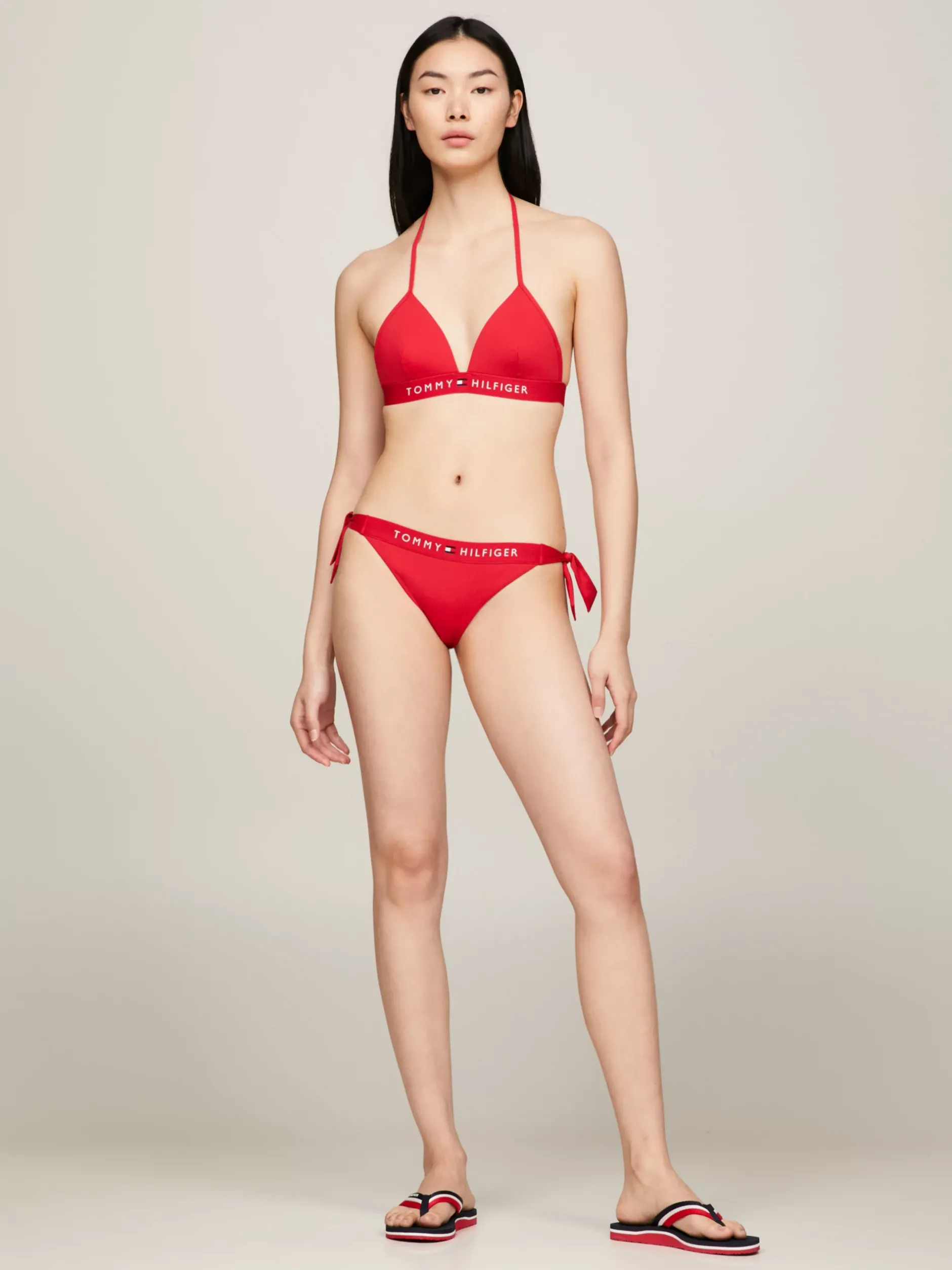 Sandały*Tommy Hilfiger Webbing Beach Sandals MIDNIGHT