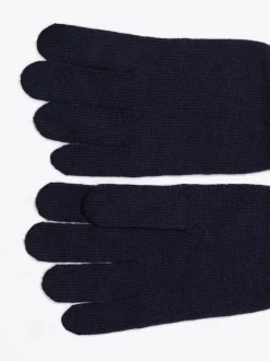Czapki I Szaliki*Tommy Hilfiger Wełniane Rękawiczki Corporate SPACE BLUE